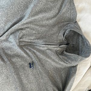 Bald Head Blues Comfort Dry 1/4 zip. Gray